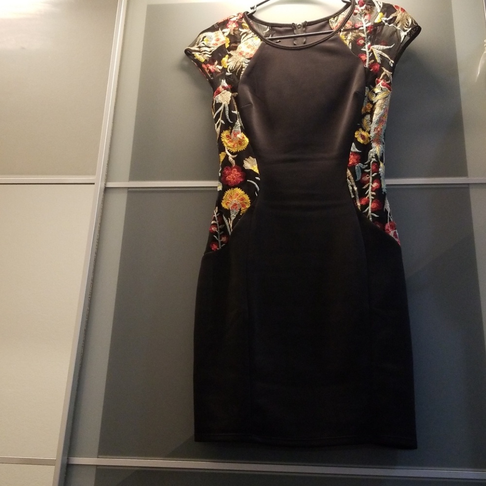 BCX Black Bodycon Dress - Picture 3 of 4